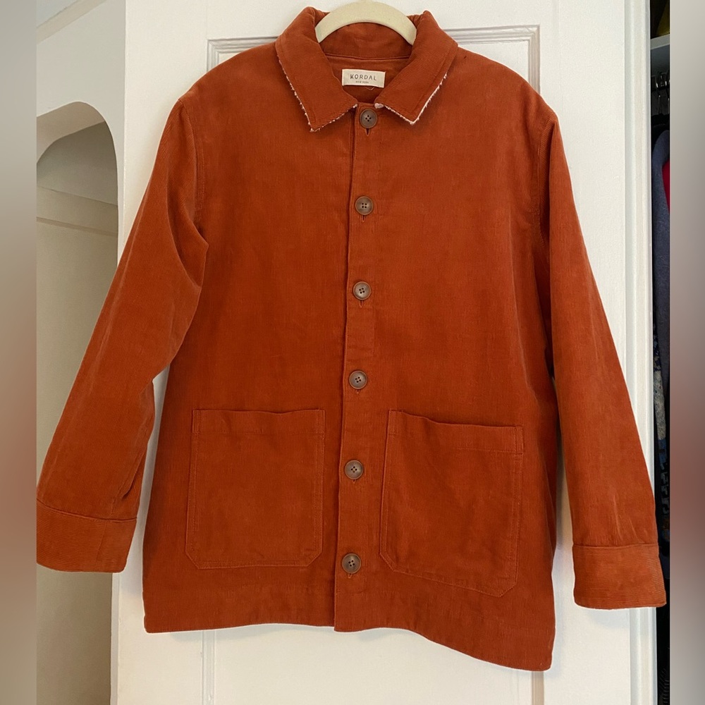 KORDAL lightweight corduroy utility jacket S/M